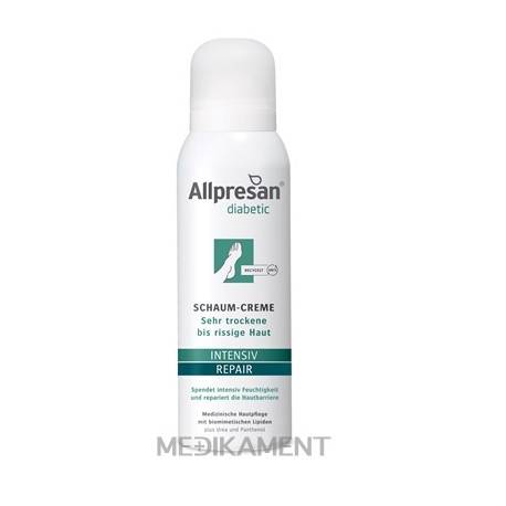 Allpresan diabetic Intensive Repair krémová pena na suchú až popraskanú pokožku 125 ml