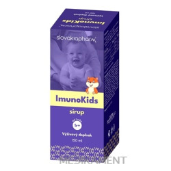Slovakiapharm ImunoKids sirup pre deti od 1 roka 150 ml