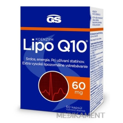 GS Koenzým Lipo Q10 60 mg kapsuly 60 ks