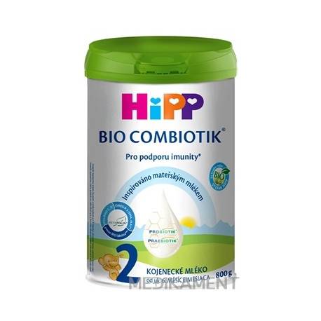 HiPP 2 BIO COMBIOTIK následná mliečna dojčenská výživa 800 g