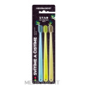 HERBADENT STAR svietiace zubné kefky pre deti blister 3 ks