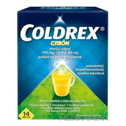 COLDREX HORÚCI NÁPOJ CITRÓN plo por 5 g 14 ks