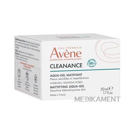 AVENE CLEANANCE Zmatňujúci AQUA-GÉL citlivá pleť so sklonom k nedokonalostiam 50 ml