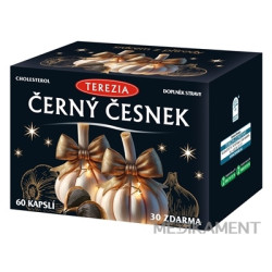 TEREZIA ČIERNY CESNAK Vianočné balenie 2024 cps 60+30 zadarmo (90 ks)