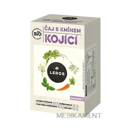 LEROS BIO ČAJ S RASCOU DOJČIACI bylinný čaj vrecúška 20 x 1,8 g