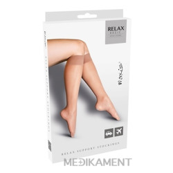 MAXIS RELAX BASIC LÝTKOVÉ PANČUCHY veľkosť L svetlé 1 pár