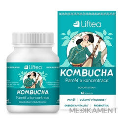 Liftea KOMBUCHA Pamäť a koncentrácia kapsuly 60 ks