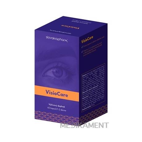 Slovakiapharm VisioCare kapsuly 60 ks Slovakiapharm VisioCare kapsuly 60 ks