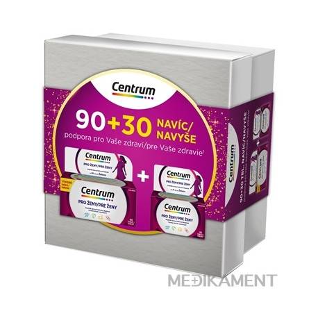 Centrum pre ženy (darčekové balenie) tbl 90+30 navyše (120 ks) 1 set