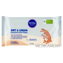 NIVEA BABY Čistiace obrúsky Soft & Cream 57 ks