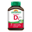 JAMIESON VITAMÍN D3 1000 IU kapsuly 75 ks