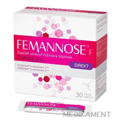 FEMANNOSE F Direkt prášok vo vrecúškach 30 ks