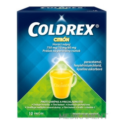 COLDREX HORÚCI NÁPOJ CITRÓN plo por 5 g vrecká 10 ks