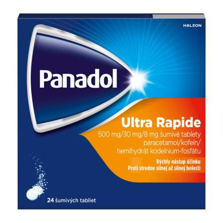 Panadol ULTRA RAPIDE šumivé tablety 24 ks