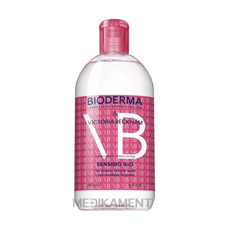 BIODERMA Sensibio H2O micelárna voda pre citlivú pleť (Limitka Victoria Beckham) 500 ml