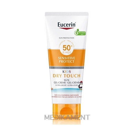 Eucerin SUN SENSITIVE PROTECT SPF 50+ Detský gélový krém na opaľovanie (inov.2023) 200 ml