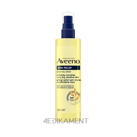 Aveeno SKIN RELIEF Body oil spray telový olej v spreji 200 ml