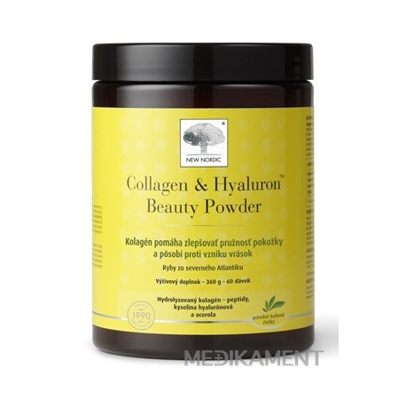 NEW NORDIC Collagen & Hyaluron Beauty Powder prášok 360 g