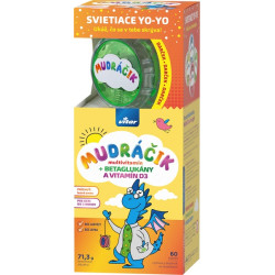 MUDRÁČIK MULTIVITAMÍN+BETAGLUK+YOYO tablety 60 ks