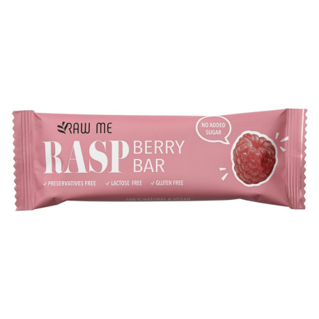 RAW ME RASPBERRY - Malinová tyčinka 42 g