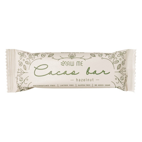 RAW ME CACAO HAZELNUT tyčinka 40 g
