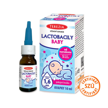 TEREZIA Lactobacily BABY kvapky 10 ml (200 kvapiek)