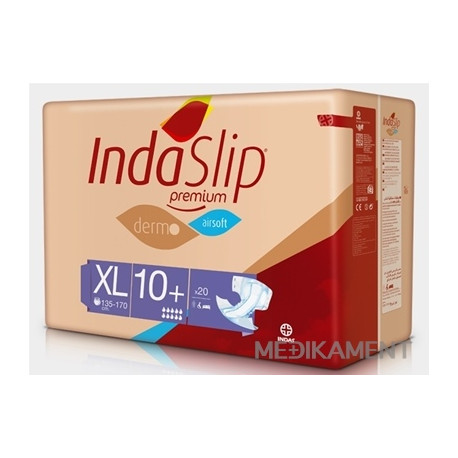 IndaSlip Premium XL 10 Plus plienkové nohavičky dermo airsoft obvod 130-170cm 20 ks
