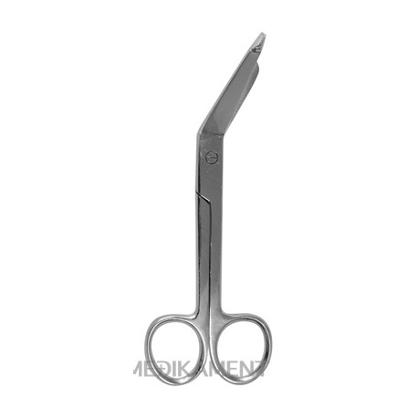 Surgicrafts NOŽNICE NA OBVAZY LISTER 14 cm 1 ks