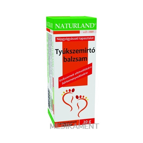 NATURLAND ZMÄKČUJÚCI BALZAM NA KURIE OKÁ 20 g