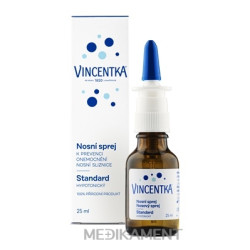 VINCENTKA NOSOVÝ SPREJ STANDARD hypotonický 25 ml
