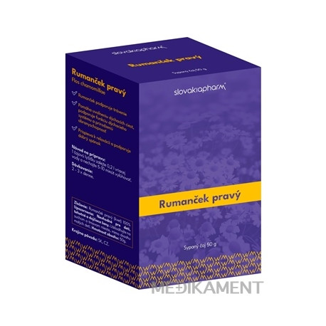 Slovakiapharm Rumanček pravý kvet, sypaný čaj 1x50 g
