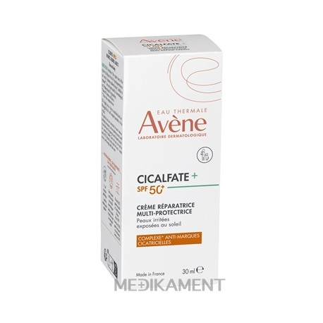 AVENE CICALFATE+ Multi-ochranný KRÉM SPF 50+ obnovujúci 30 ml