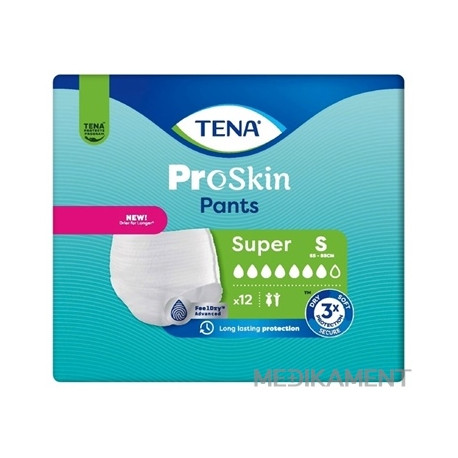 TENA Pants Super S naťahovacie inkontinenčné nohavičky 12 ks