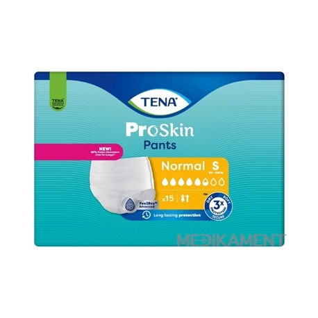 TENA Pants Normal S naťahovacie inkontinenčné nohavičky 15 ks
