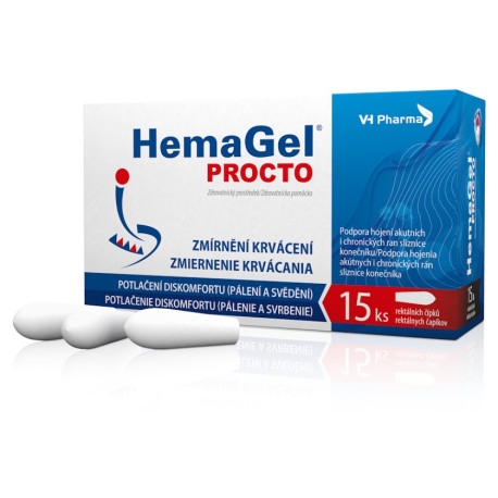 HEMAGEL PROCTO REKTALNY CAPIK 15 ks