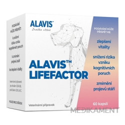 ALAVIS LIFEFACTOR kapsule pre psy 60 ks