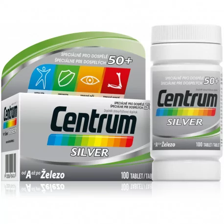 Centrum Silver 50+ tablety 100 ks