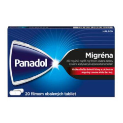 Panadol Migréna 250 mg/250 mg/65 mg tablety 20 ks
