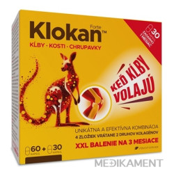 Barnys KLOKAN Forte cps (60+30 zadarmo) 90 ks