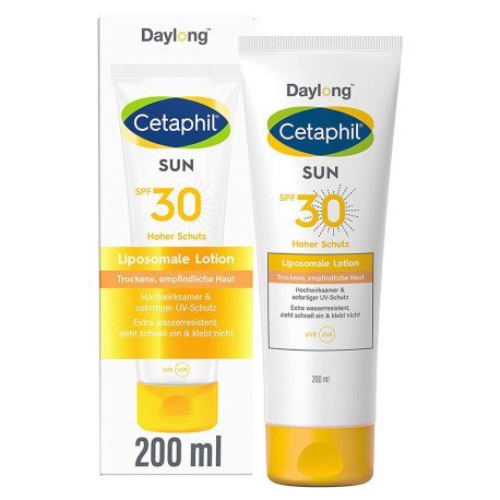 Daylong Cetaphil SUN Liposomale Lotion SPF 30 mlieko s ochranným faktorom 200 ml