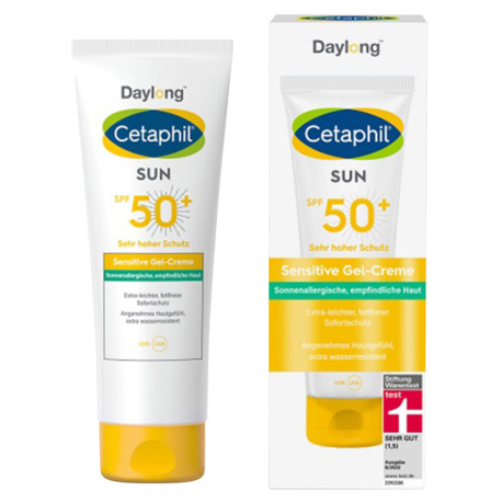 Daylong Cetaphil SUN Sensitive Gel-Creme SPF 50+ gél-krém s ochranným faktorom 100 ml