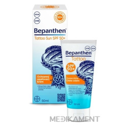 Bepanthen Tattoo Sun SPF 50+ opaľovací krém na tetovanú pokožku 50 ml