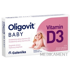Oligovit BABY Vitamin D3 kapsuly twist-off 30 ks