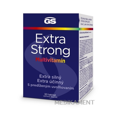 GS Extra Strong Multivitamín tablety 30 ks