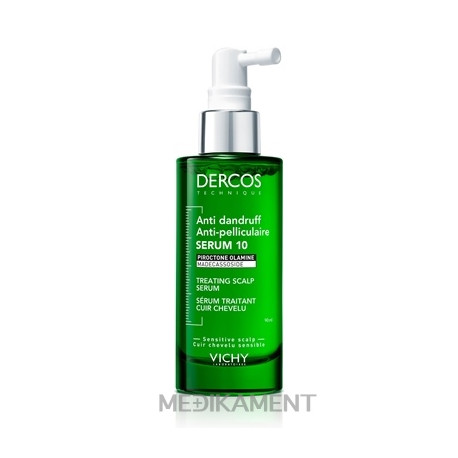 VICHY DERCOS ANTI-DANDRUFF SERUM 10 ošetrujúce sérum na pokožku hlavy proti lupinám 90 m