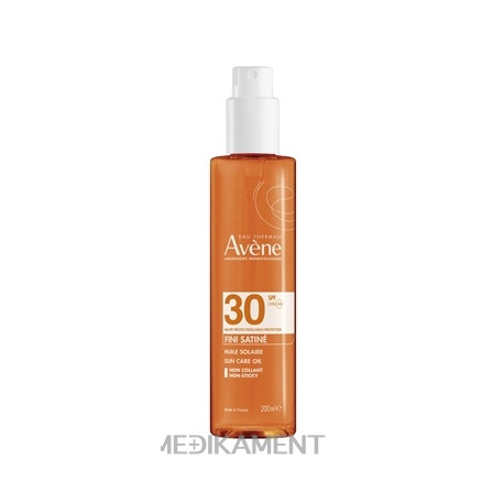 AVENE SUN Slnečný OLEJ SPF 30 na opaľovanie, vysoká ochrana 200 ml