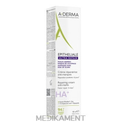 A-DERMA EPITHELIALE ULTRA REPAIR Regeneračný krém HA+, narušená pokožka 1x40 ml