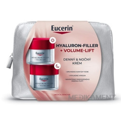 Eucerin Kazeta VOLUME-FILLER+VOLUME-LIFT denný krém 50 ml + nočný krém 50 ml
