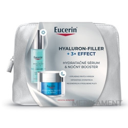 Eucerin Kazeta HYALURON-FILLER+3xEFFECT Booster hydratačné sérum 30 ml + nočný booster 50 