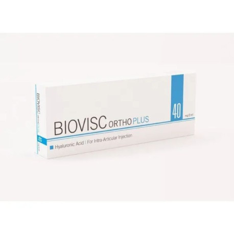Biovisc Ortho Roztok viskoelastický inj 1x2 ml/20 mg, 1 % natrium hyaluronat, 1x1 ks